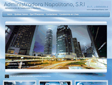 Tablet Screenshot of admnapolitano.com